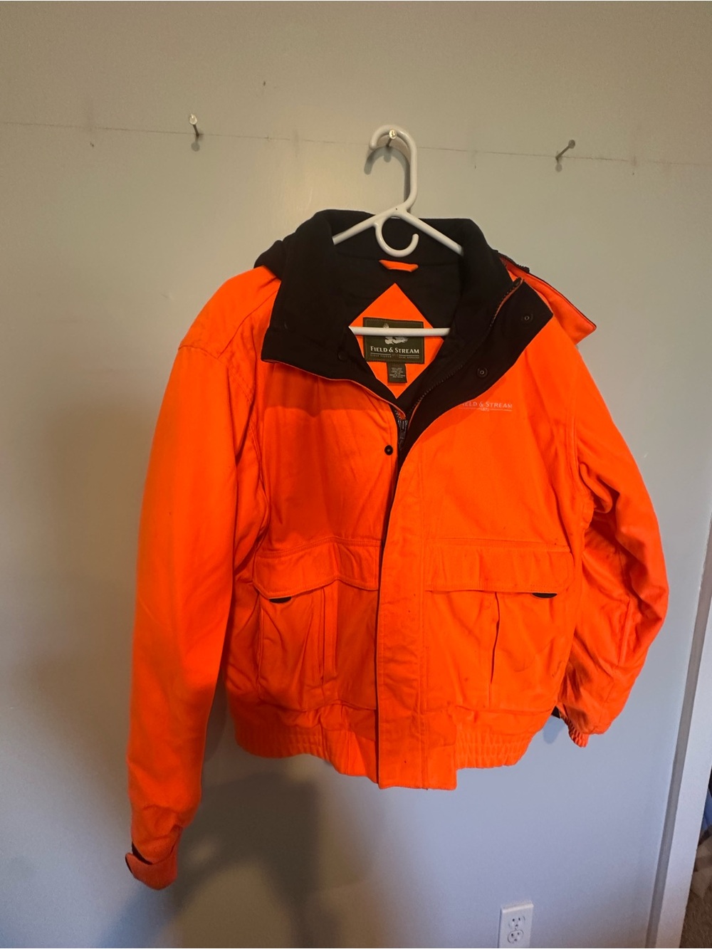 Field & Stream High-Visibility Orange/Bengals Insulated Jacket